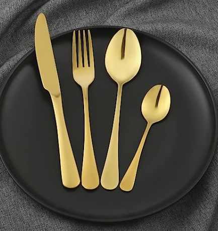 Elegant Gold Fork Hire - Enhance Your Table Setting with Style