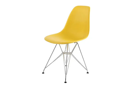 Yellow Eames Inspired Eiffel Chair Hire - Rental