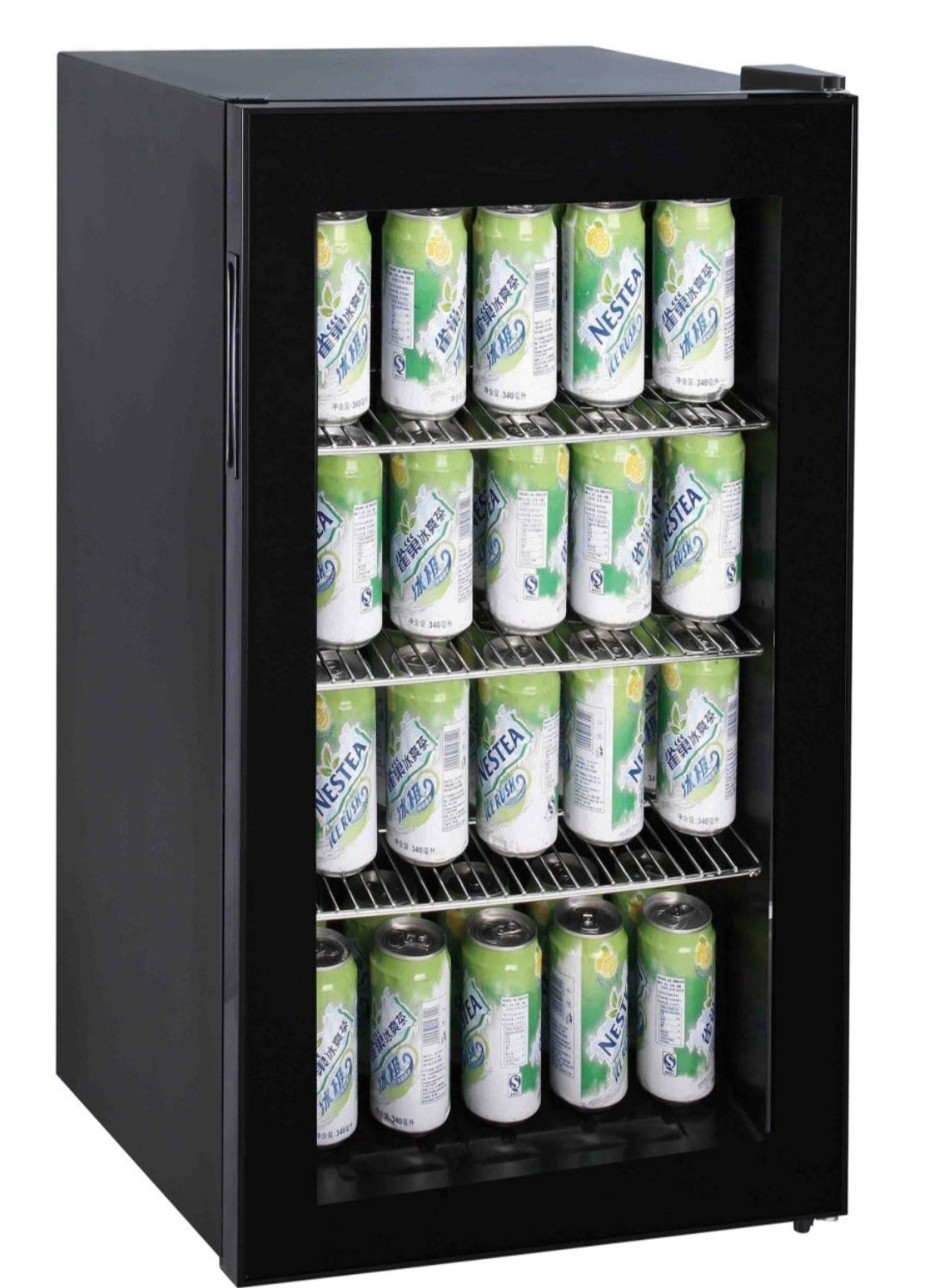 Bar Cooler Glass door 97 cans / 88 litres Hire