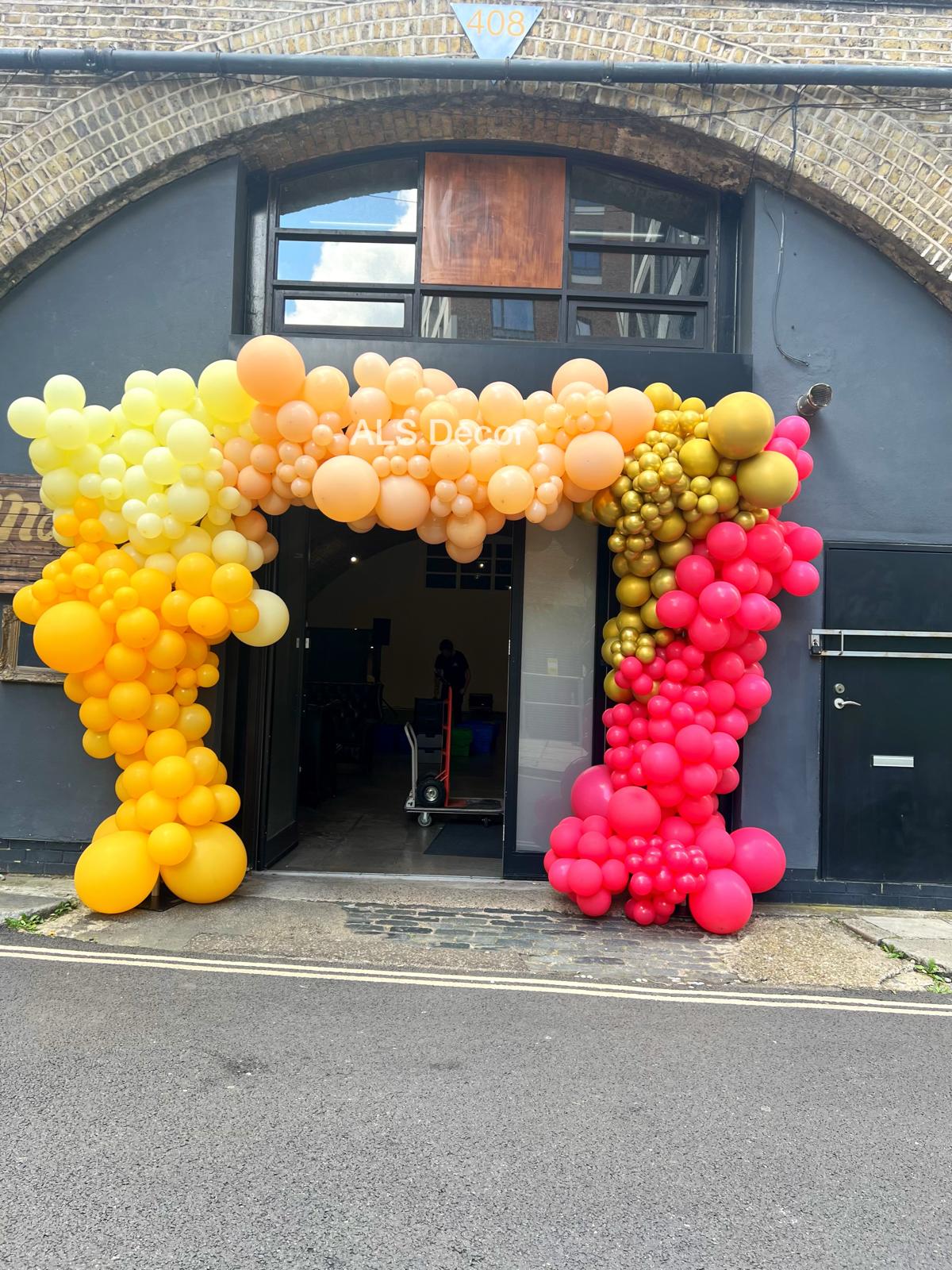 Celebrate in Style with our Stunning Balloon Garland Hire