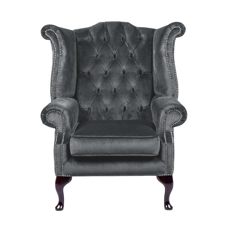 Velvet Wingback Chair Hire - Rental