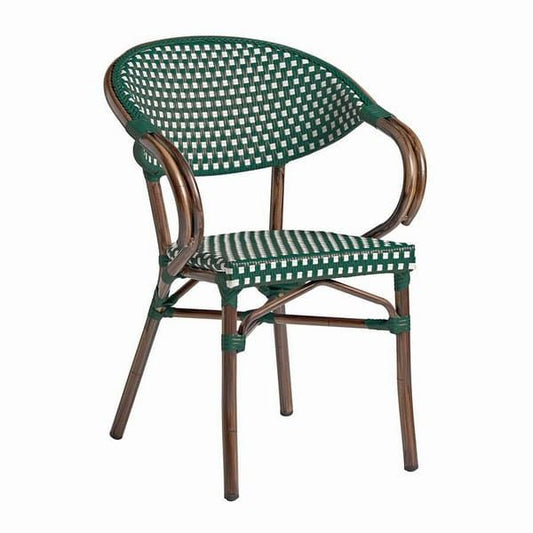 French Café Chair - Green Hire - Rental