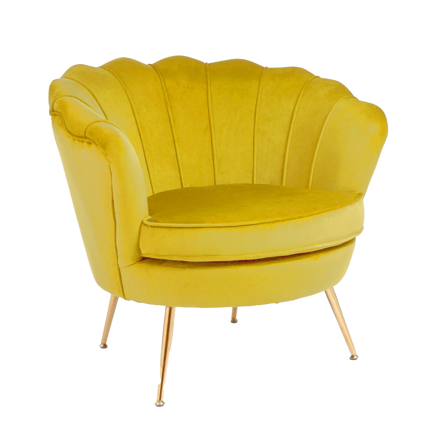 Velvet Shell Chair Hire - Rental